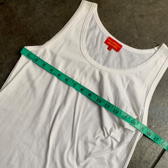 Vivienne Westwood 2011 Brand New Red Label Tank top w/ Extra Fabric - Picture 2 of 10